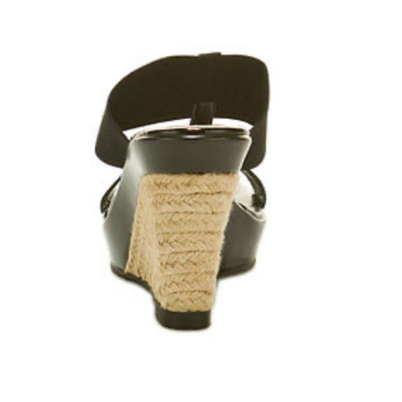 Charles by Charles David Black T-Strap Espadrilles size 10 - Picture 3 of 12